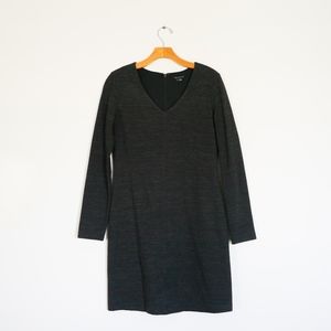Theory Stretch Pepilla Charcoal Gray Dress- Size 8